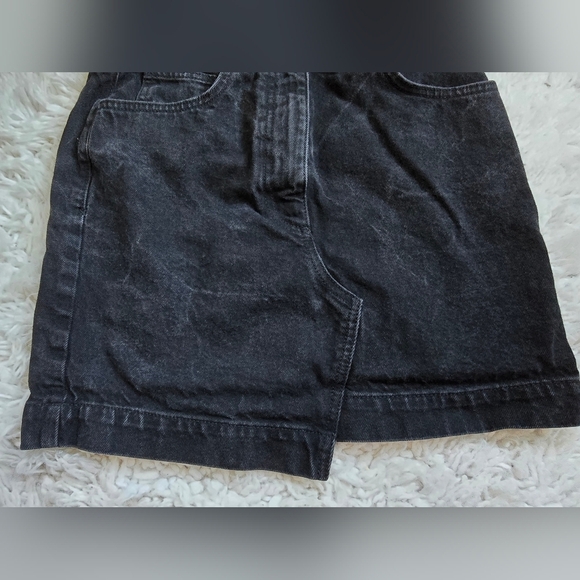 Asos Collusion Black Denim Skirt - Picture 4 of 8
